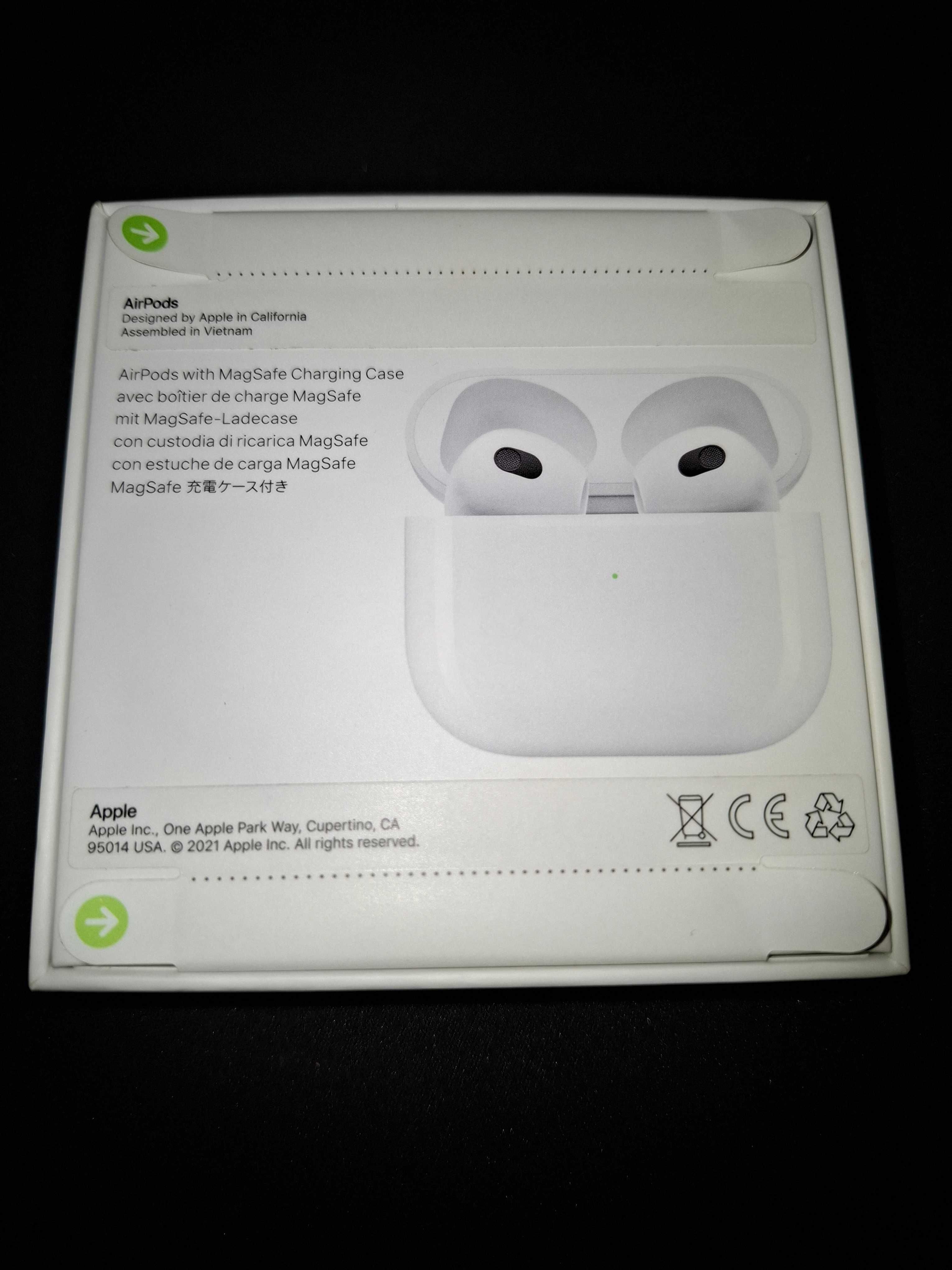 Słuchawki Apple AirPods z MagSafe (3. generacji) MME73ZM/A białe
