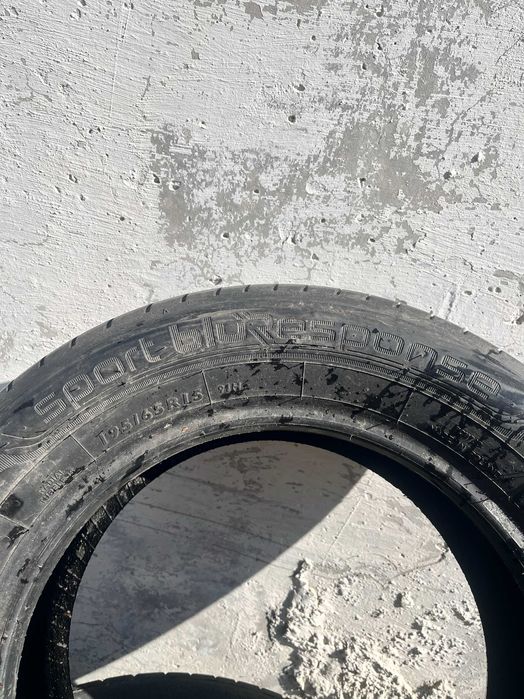 2шт Резина 195/65 R15 DUNLOP SPORT BLUE RESPONSE Лето Пара
