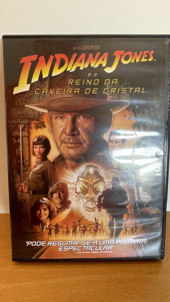 DVD Indiana Jones e o Reino da Caveira de Cristal