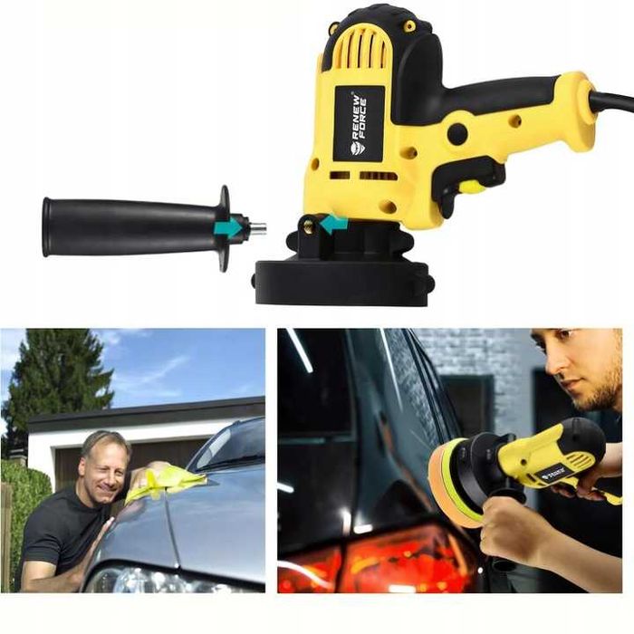 Polerka Samochodowa Szlifierka Zestaw Polerski Renew Force