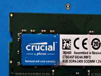 DDR4 8GB CruciaL 2400