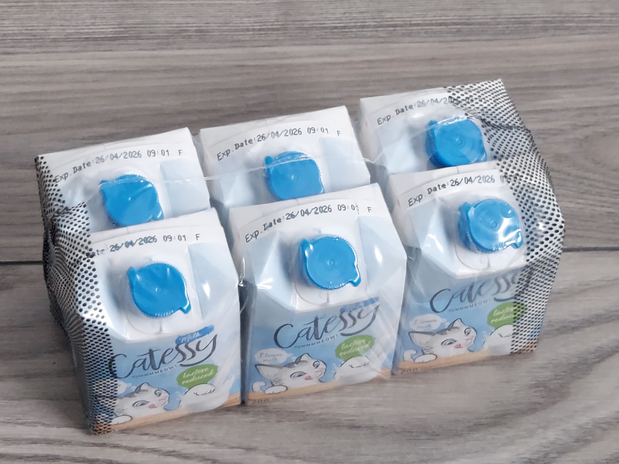 Mleko dla kota Catessy Milk 6 x 200 ml przysmak mleczko