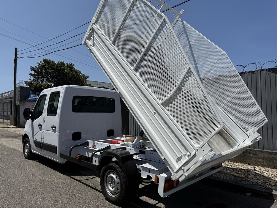 RENAULT MASTER 2.3 125cv 7LUG IMPECÁVEL BASCULANTE ###OPORTUNIDADE###