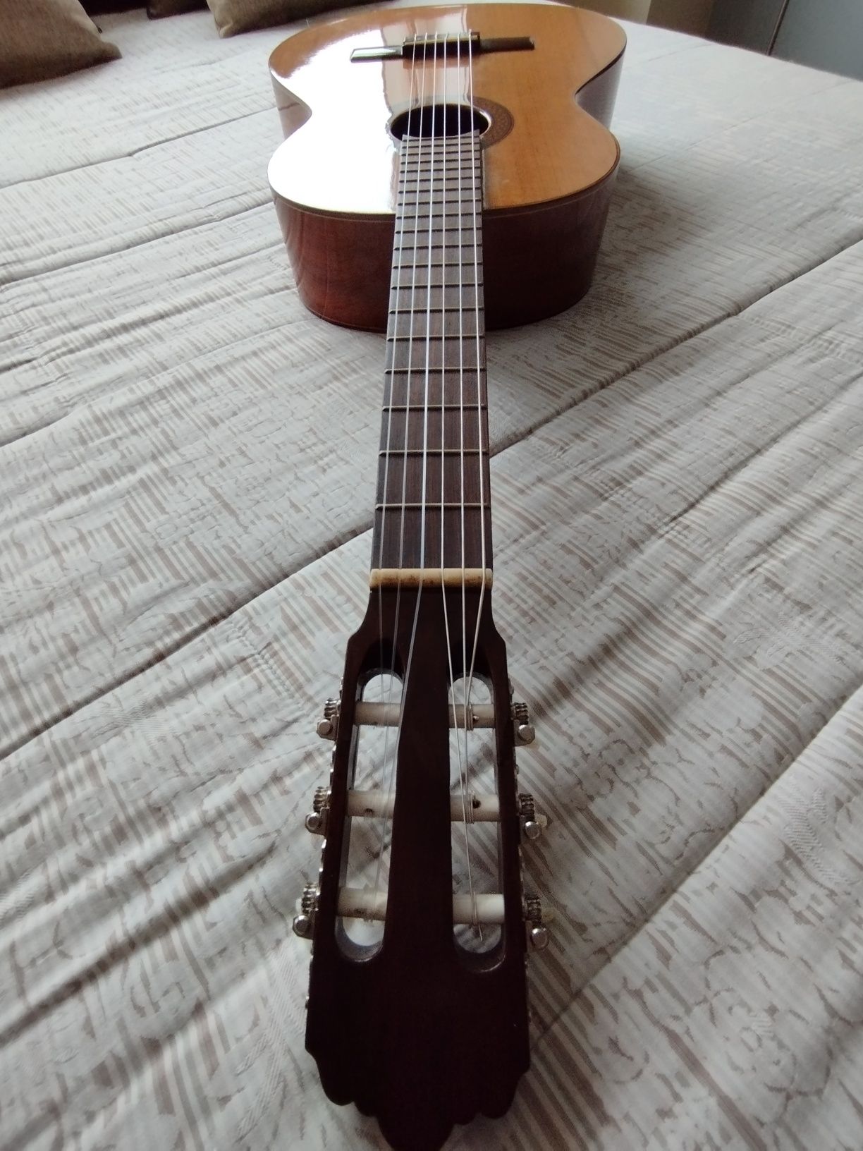 Liquidação total guitarra artesanal com caixa incluída
