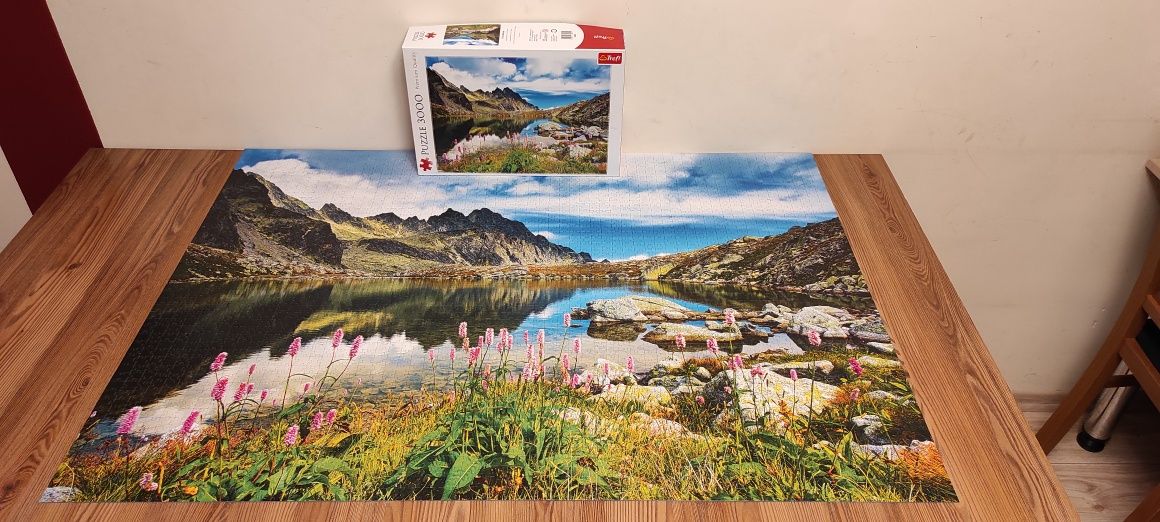 Puzzle 3000 Jezioro w górach marki TREFL