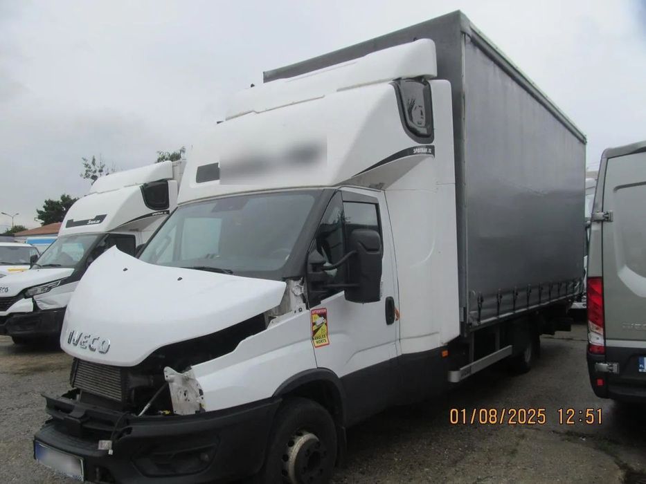 Iveco 70C18 2022 Plandeka + WINDA DMC 7200KG  70C18 Firanka Plandeka 2022 Winda Składana Rozstaw 5100