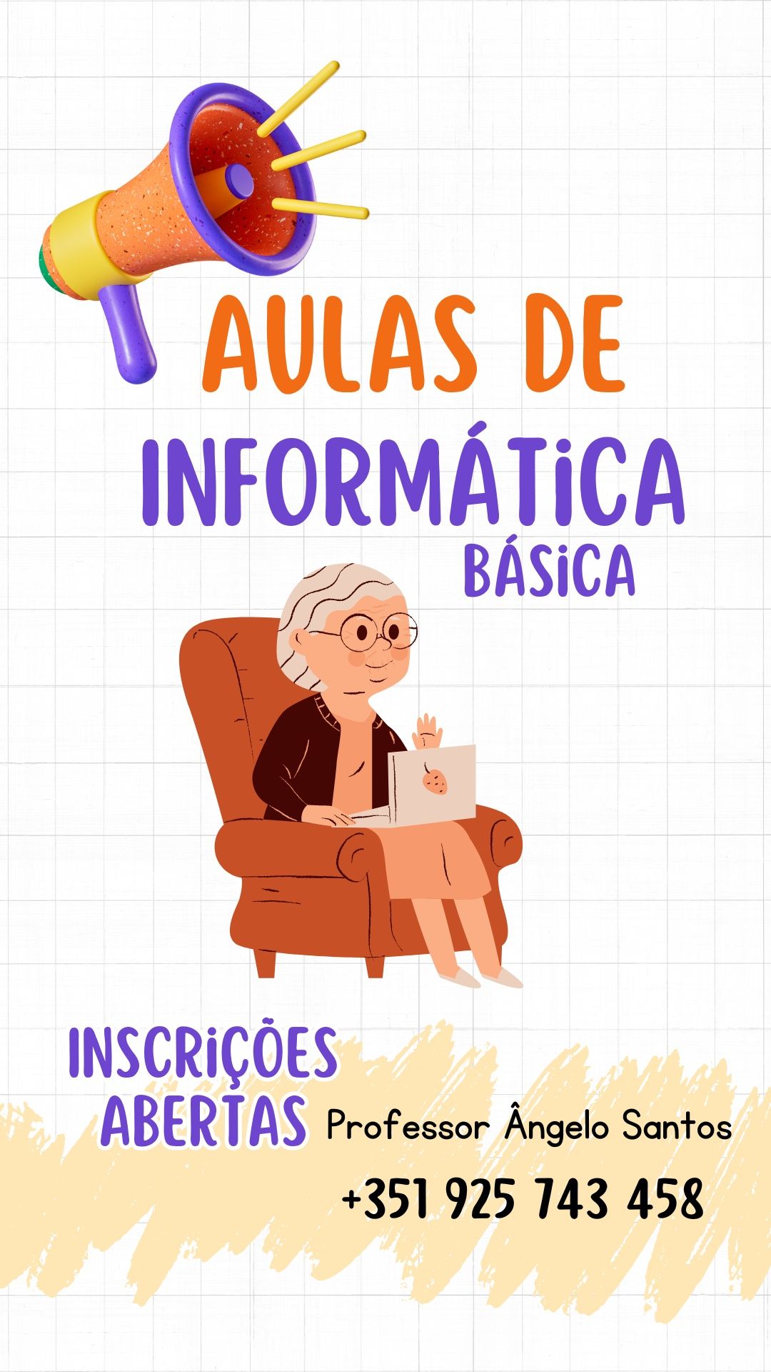 Aulas de Informática(todas as idades)