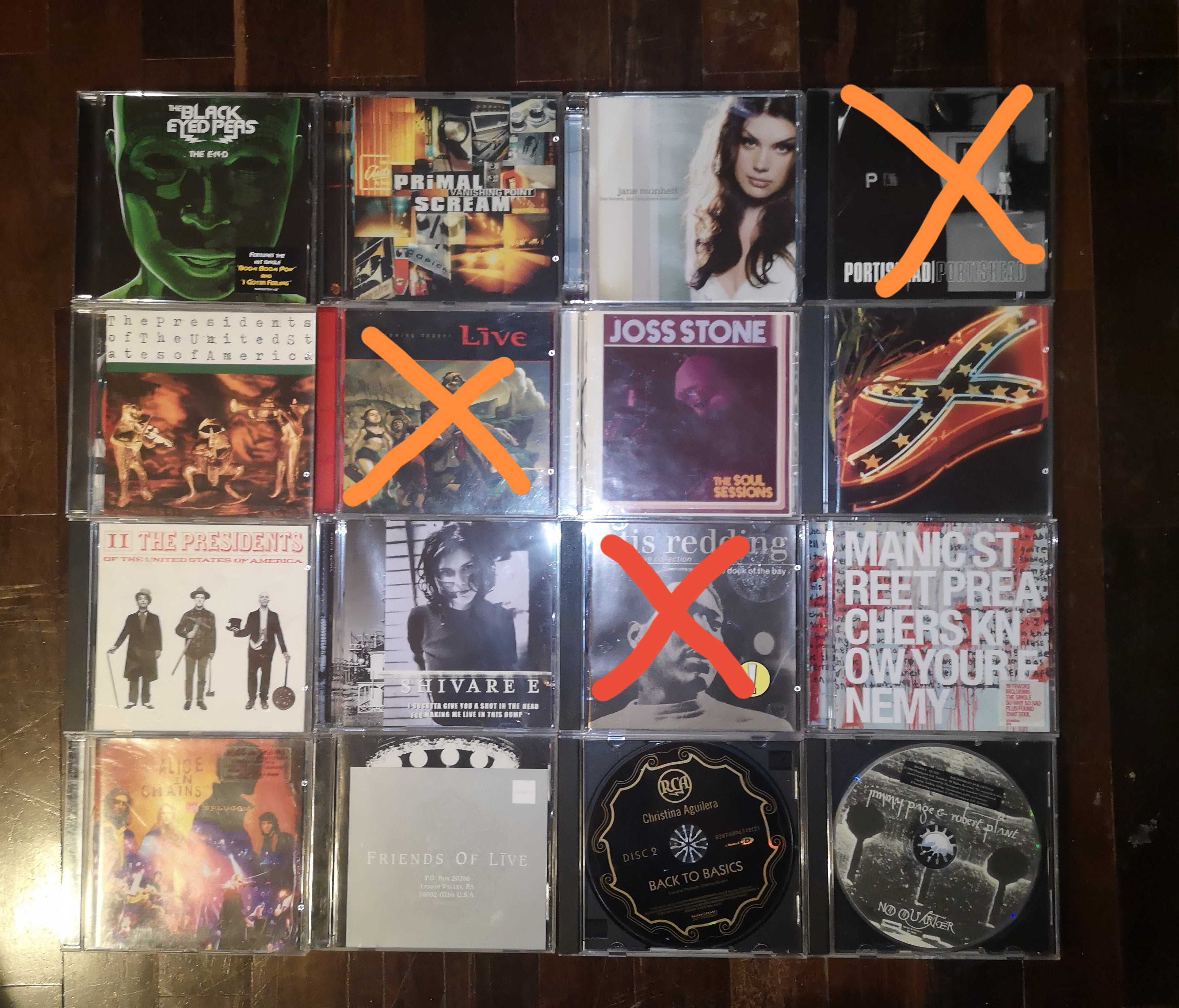 CD's usados em bom estado (Bjork, primal scream, stereophonics, bush.)