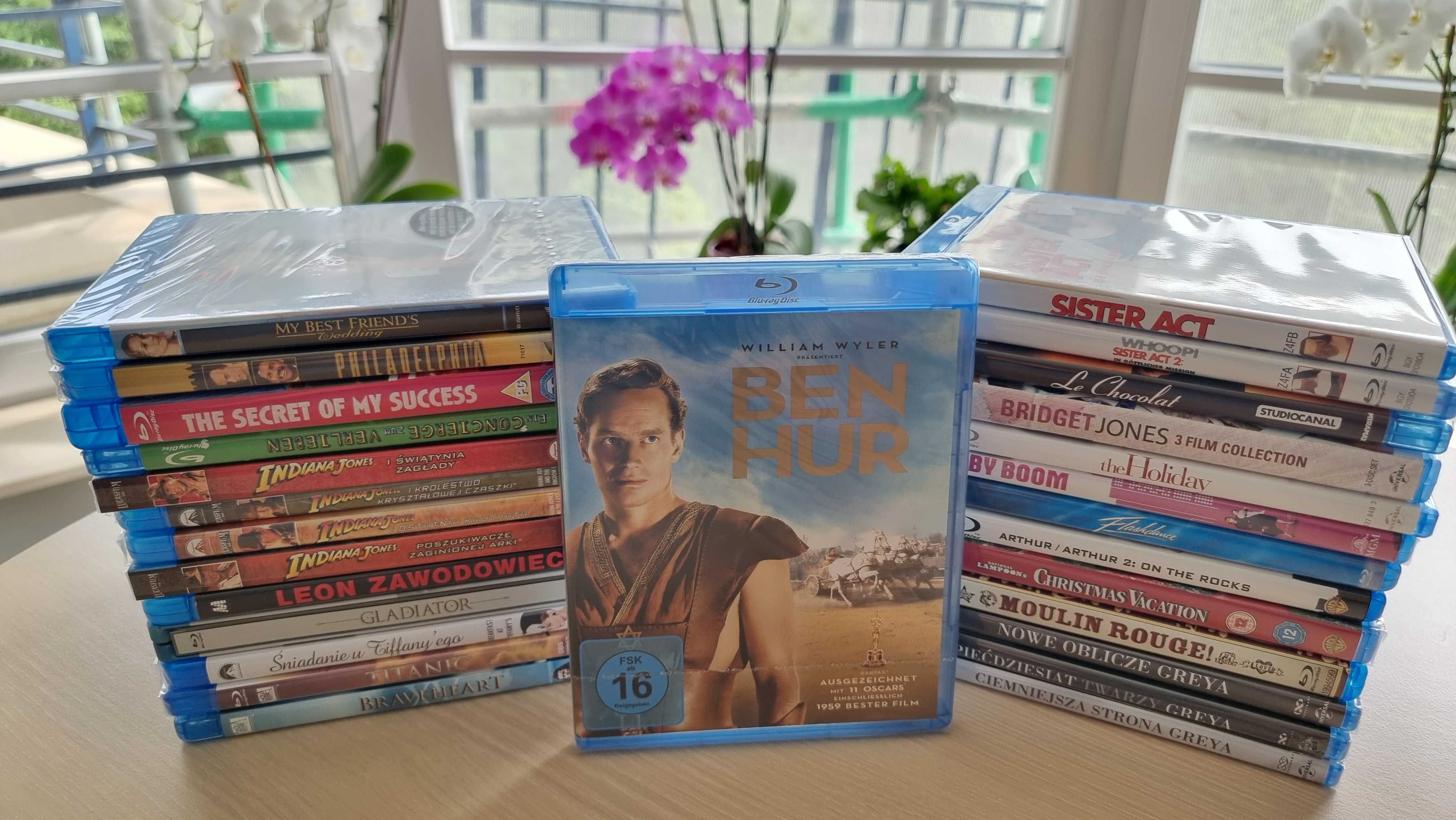 Ben Hur płyta Blu-ray - Charlton Heston - Nowy Folia - Lektor PL