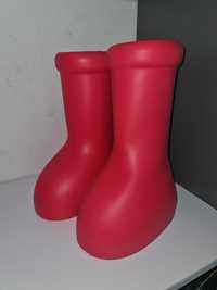 duże czerwone buty small red shoes r39 24,5cm