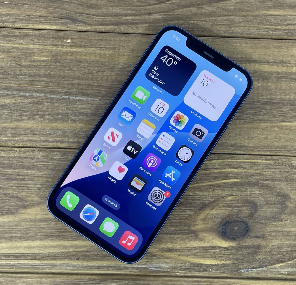 Apple iPhone 12 64Gb Blue (Neverlock) #4315