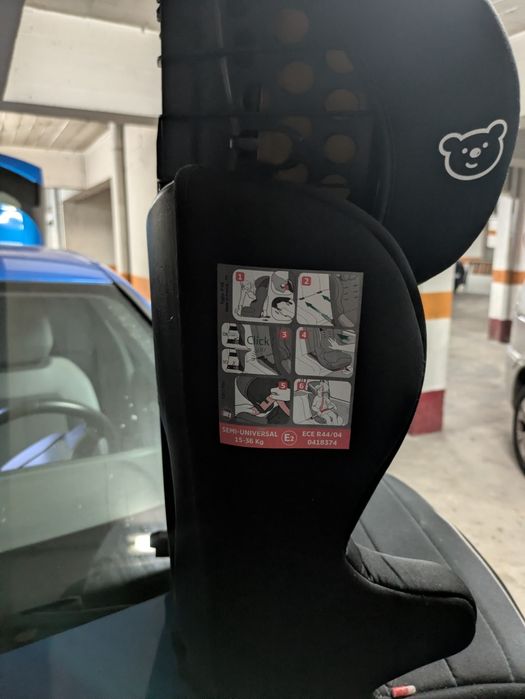 Cadeira de criança com isofix para carro