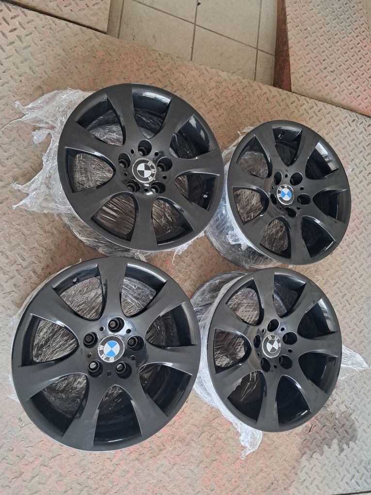 Alufelgi 17 BMW 5x120 Czarne e46 e90 e87 e83 f30 f25