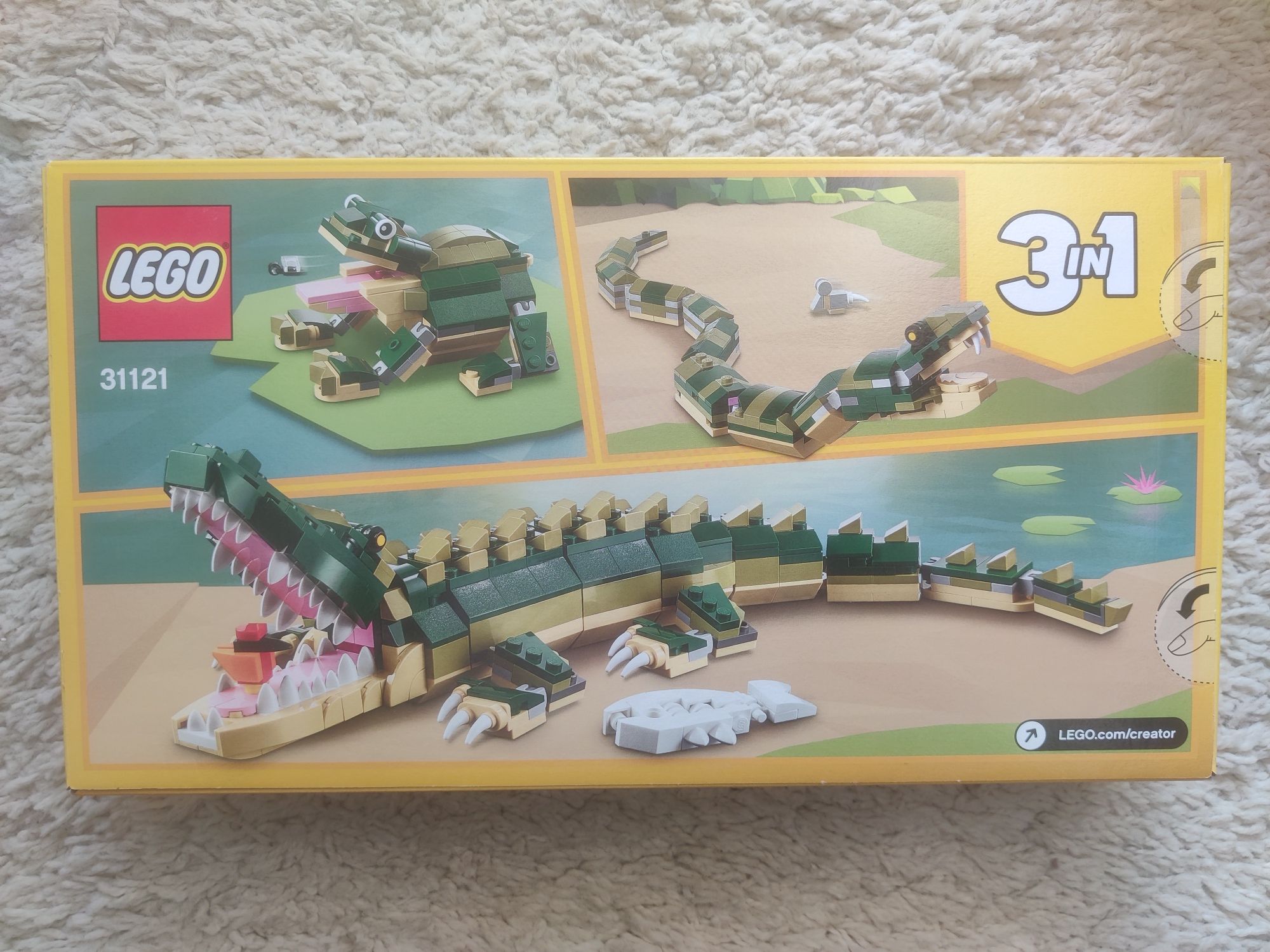 Lego Creator 31121 Krokodyl
