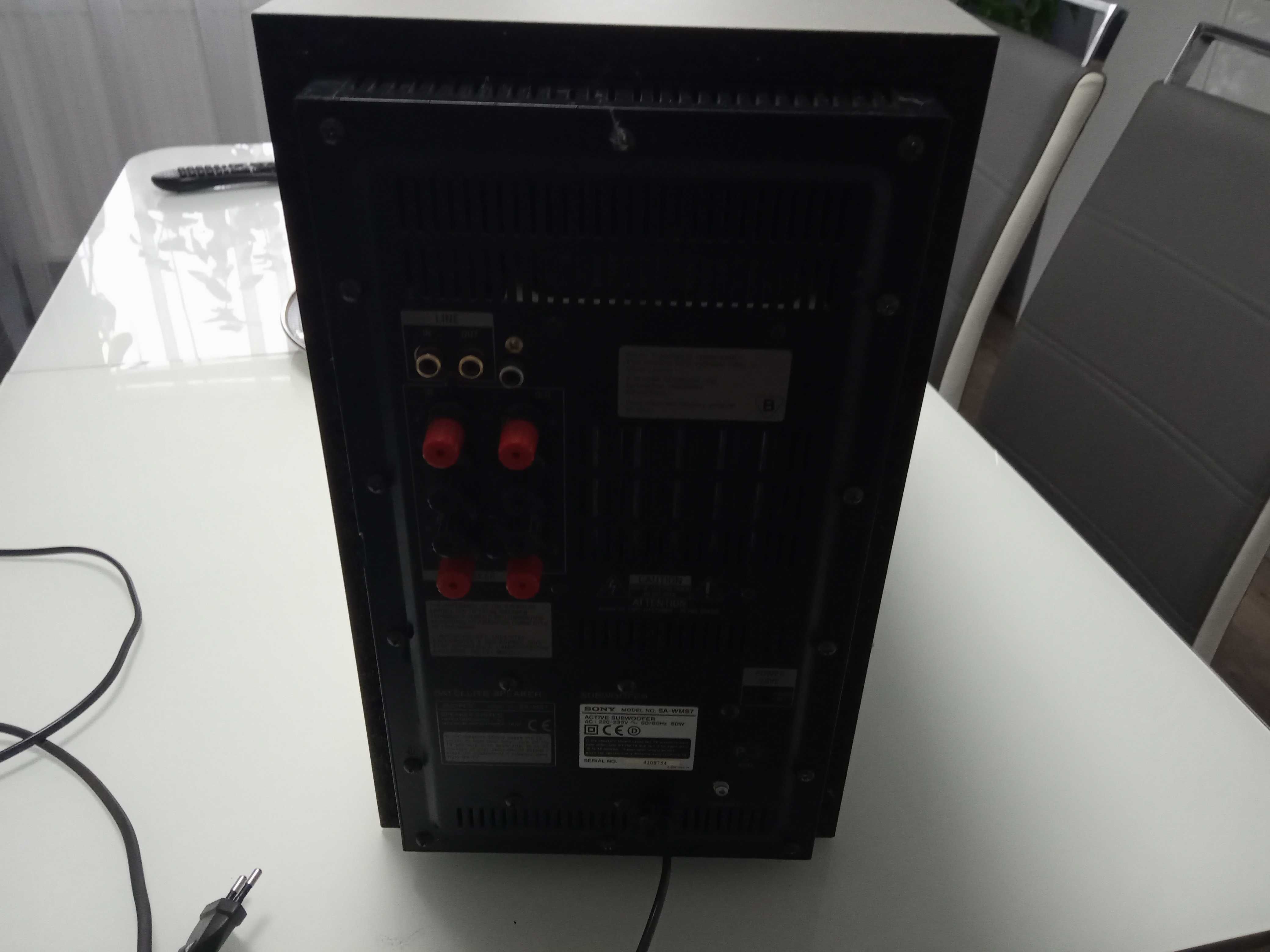 Kolumny głośniki sony ss-rs550 i sub są wms7