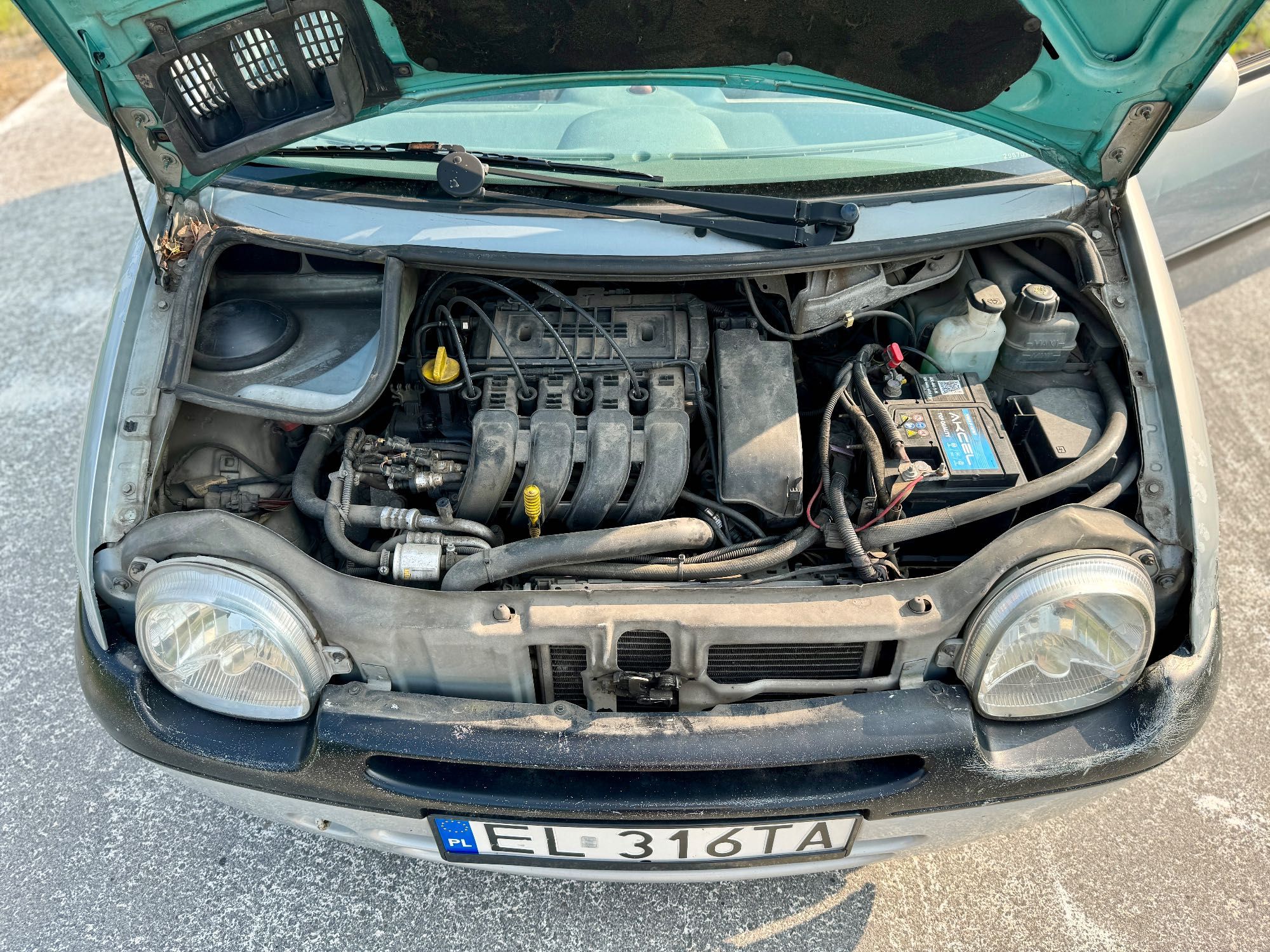 Renault Twingo Privilege 1.2 16v LPG sprawna KLIMATYZACJA uber glovo