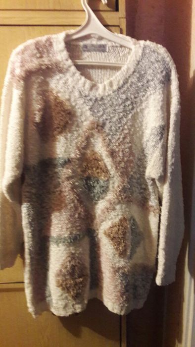 Джемпер букле, травка 50-52