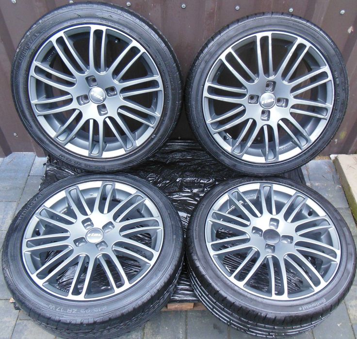 Prawdziwy rarytas alu 17 cali 4 x 100 UNIKATOWE  niemieckie RIAL opony