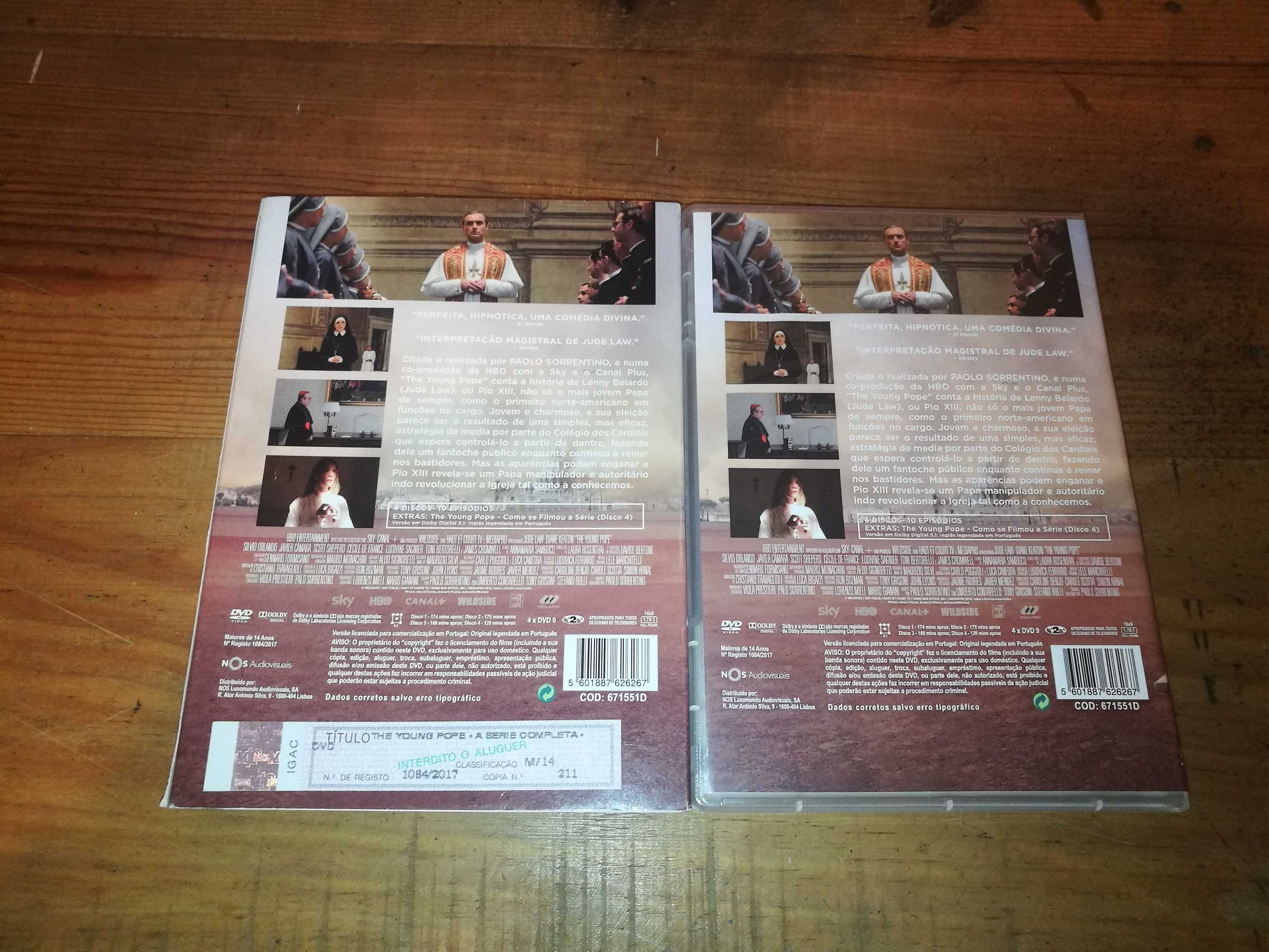 THE YOUNG POPE  4XDVD (legendagem em Português)