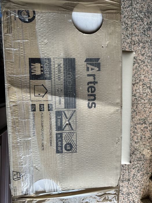 Glazura Moha Bricks White 30x60 Artens 1 paczka