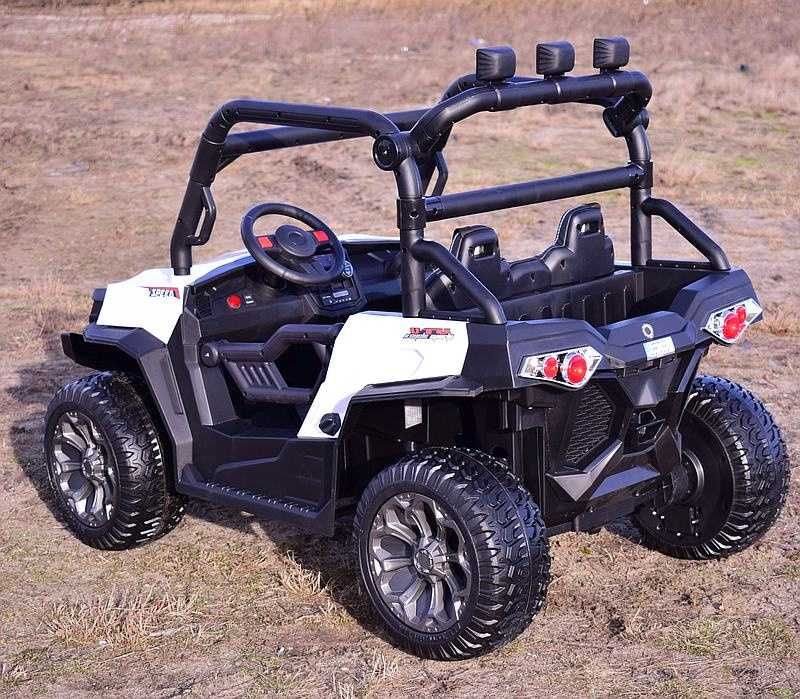 BAWIBUS.PL Auto samochód na akumulator MEGA BUGGY UTV 4x4 dla 2 dzieci