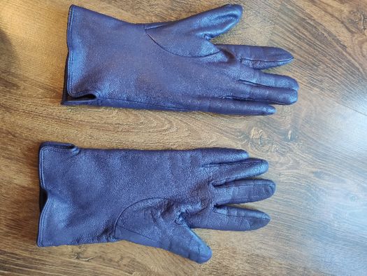 Rękawiczki fiolet romiar 7 - ocieplane