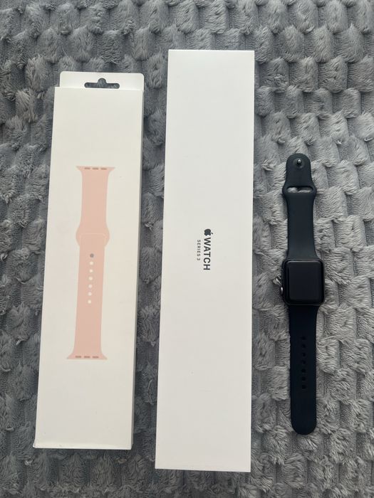 Apple watch 3 38mm space gray aluminium