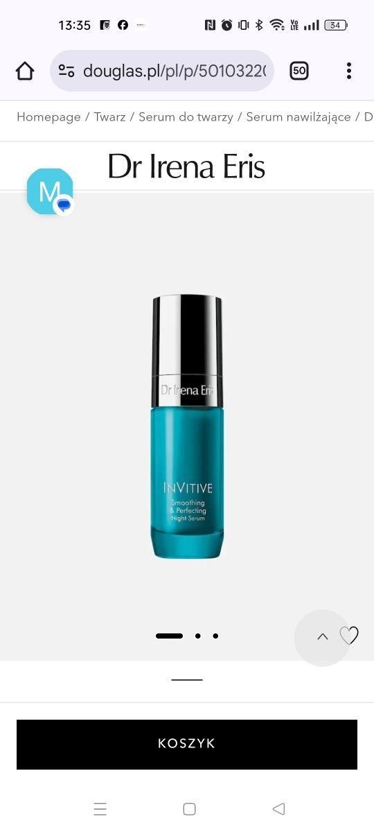 Nowe serum dr Irena Eris Invitive