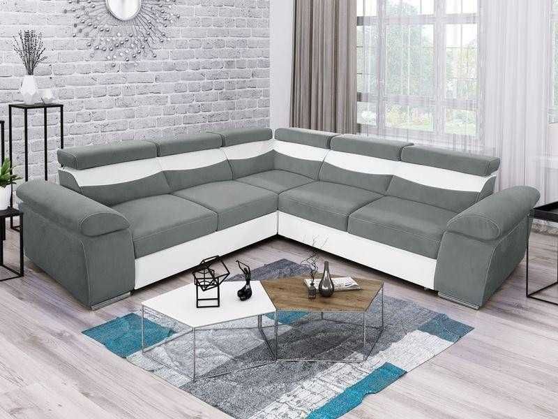 Duzy rozkładany narożnik ALANIS 2R2 Funkcja spania Wysyłka