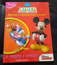 Livro - A Casa do Mickey Mouse  - À frente e atrás