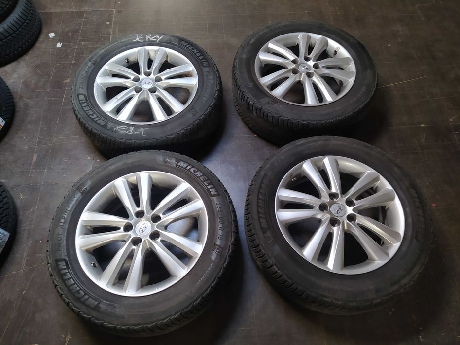 Hyundai santafe komplet kół zimowych oryginał 235/60r18