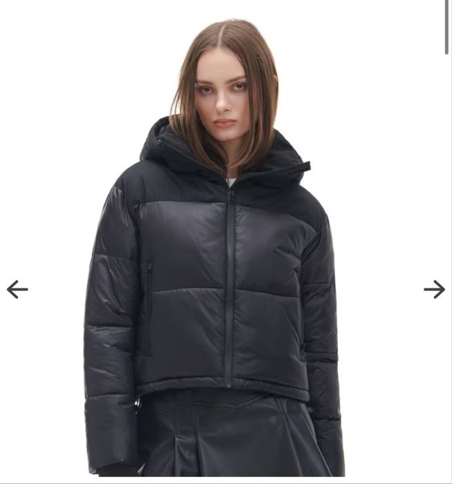 Куртка пуфер з капішоном