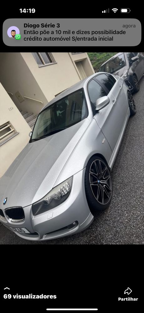 Venda de um bmw serie 3 318d gasoleo