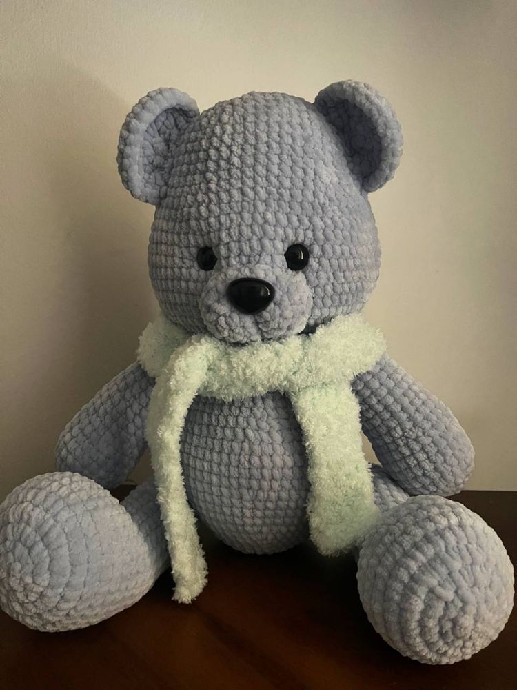 Miś szudełkowy handmade