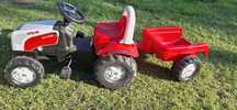 Traktor na pedały