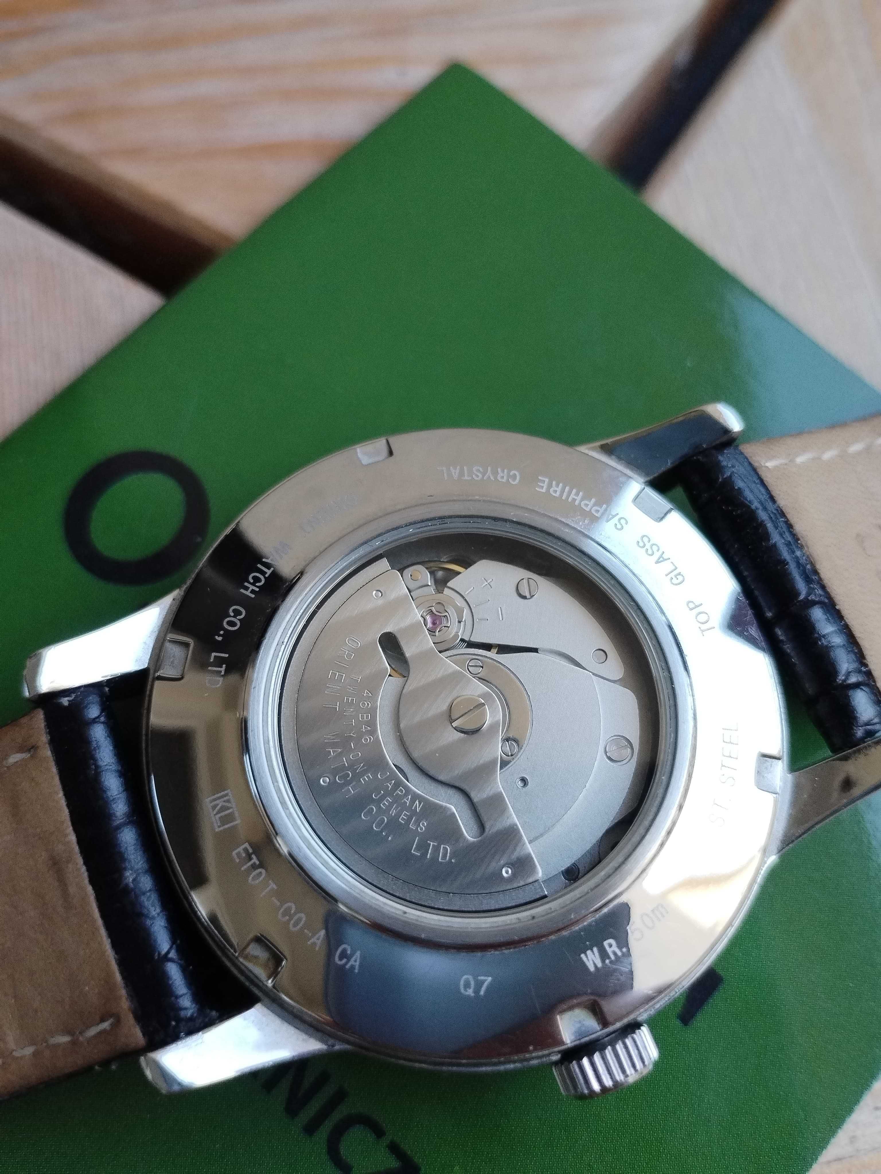 Zegarek Orient Sun and Moon FET0T002S0 automatyczny. Z papierami
