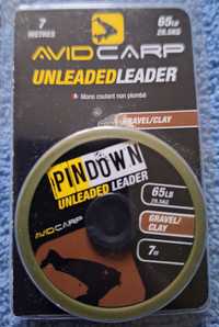 Plecionki Avid Carp Pindown Unleaded leader 2szt Karp Amur