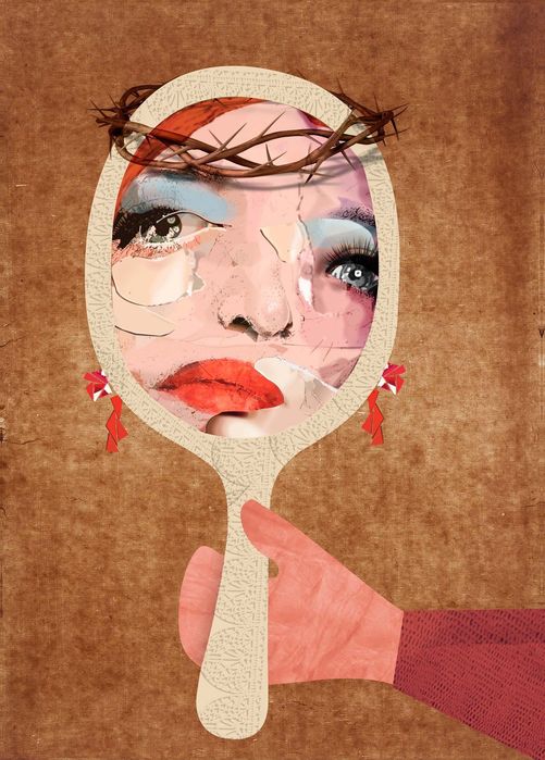 Tela "Unmagical Mirror"