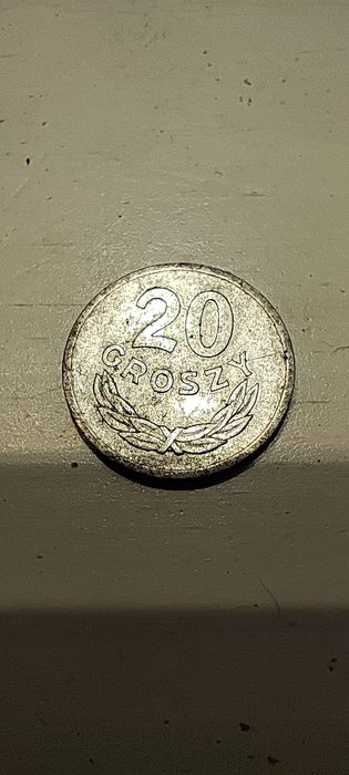 20 gr 1970 bez znaku mennicy