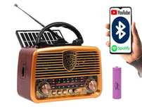 Radio sieciowo-bateryjne Blow RA10 AM, FM, Bluetooth, USB, microSD