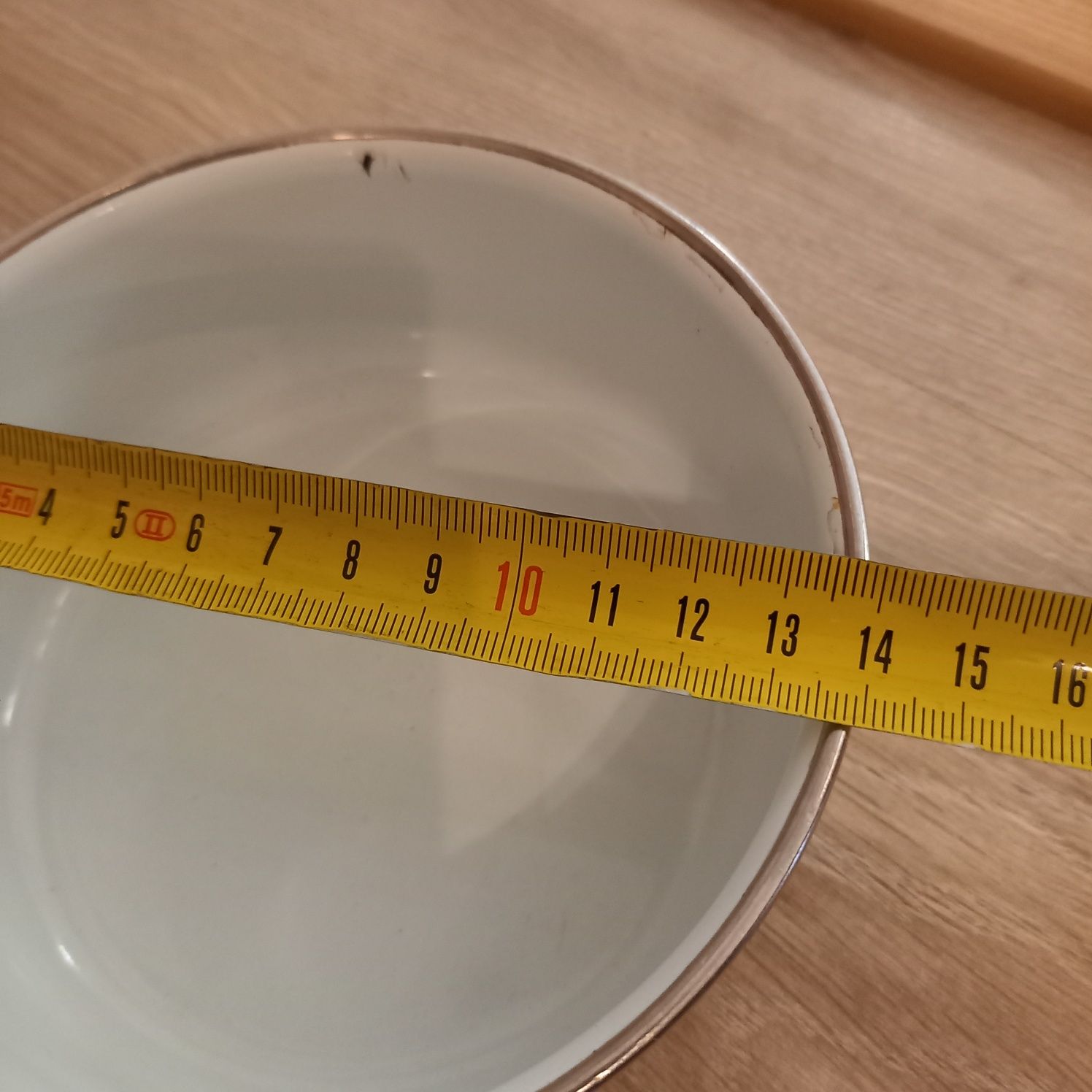 Miski stalowe wysokość 7 i 5,5 cm