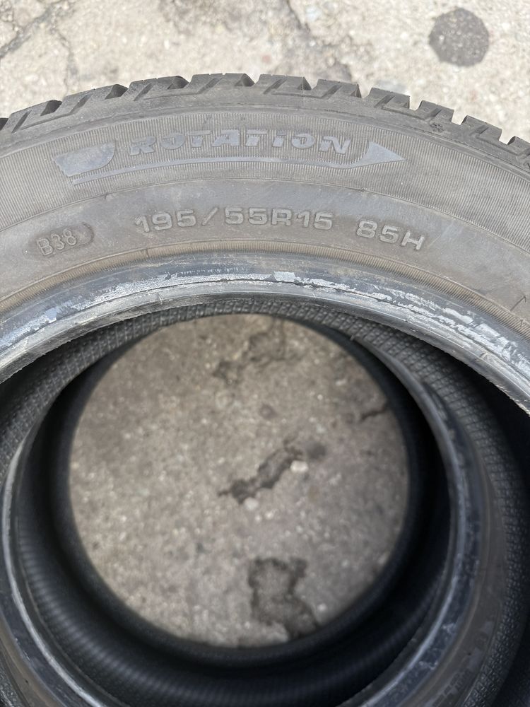 Opony zimowe Fulda 195/55r15 85H Kristall Control HP2 -2szt 7,5mm 1416