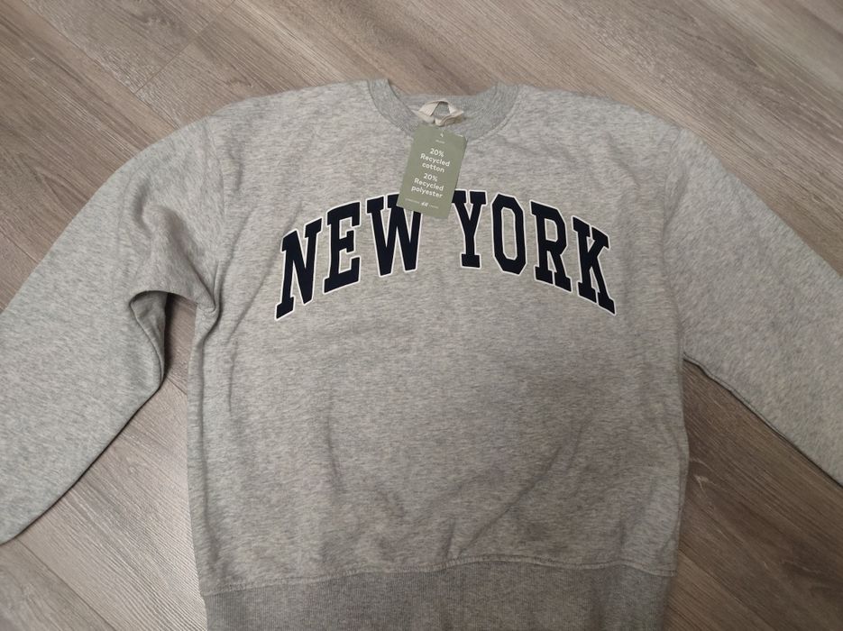 Світшот h&m сірий новий