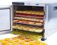 Suszarka Vita5 XL z 10 stalowymi rusztami temperatura 35-75C 1000W