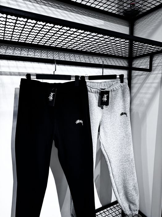 Штани спортивні Stussy Oversize Cotton Pants , чорні /сірі