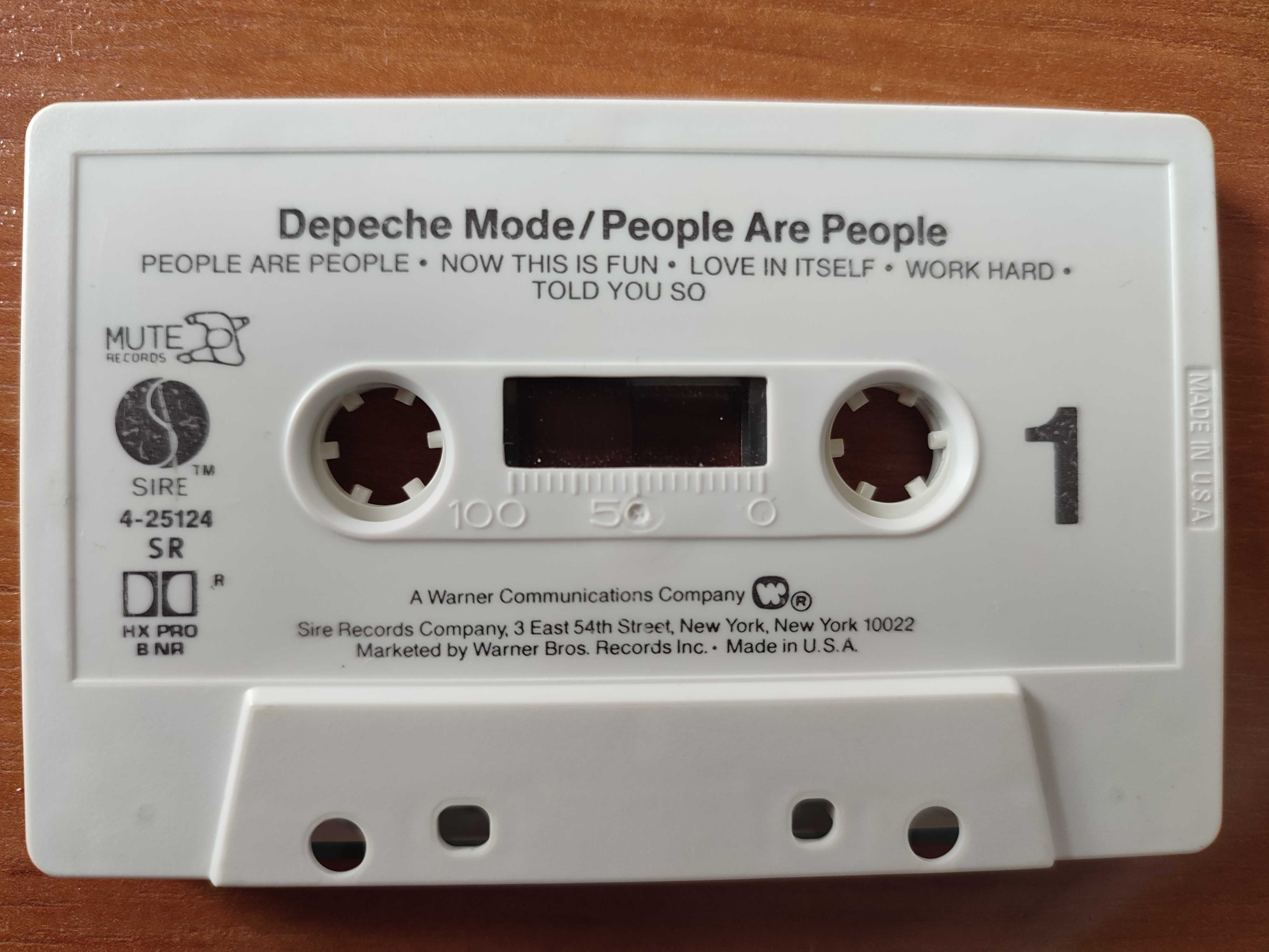 Kaseta Depeche Mode - People Are People USA