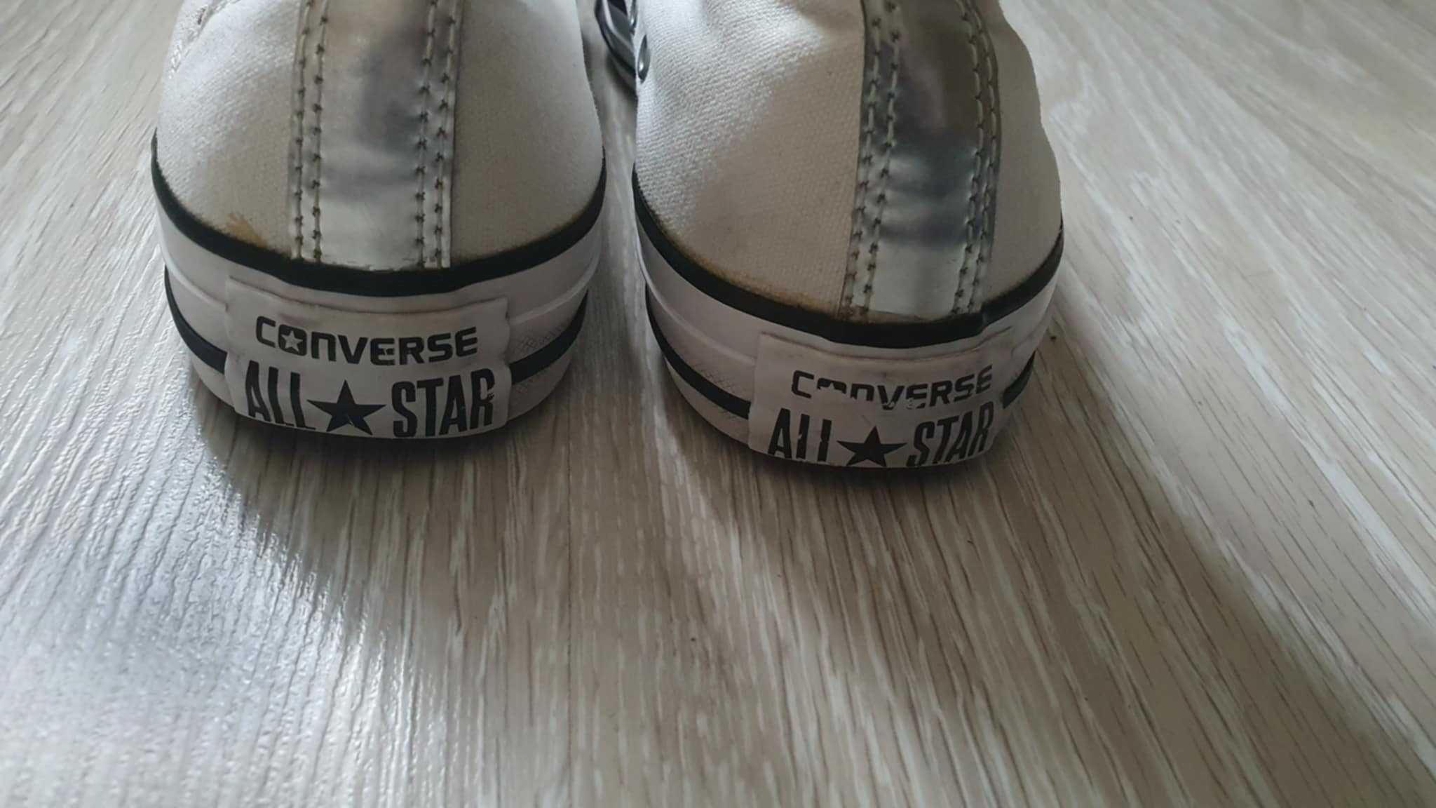 Converse białe 36.5 damskie