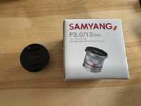 Obiektyw Samyang 12mm f/2.0 MFT micro 4/3