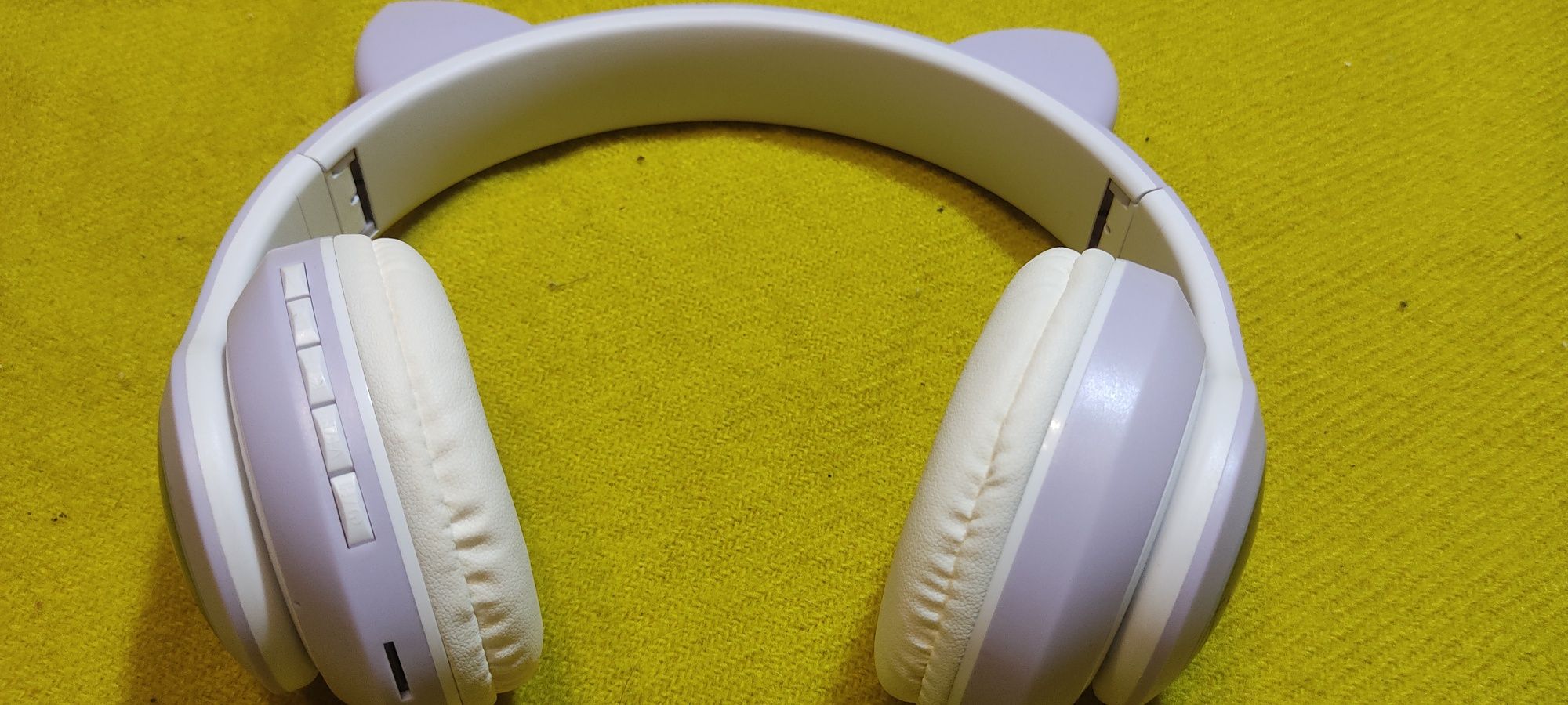 Детские Bluetooth наушники с ушками