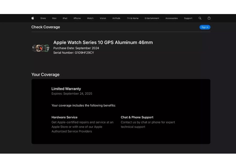 Apple watch series 10 GPS